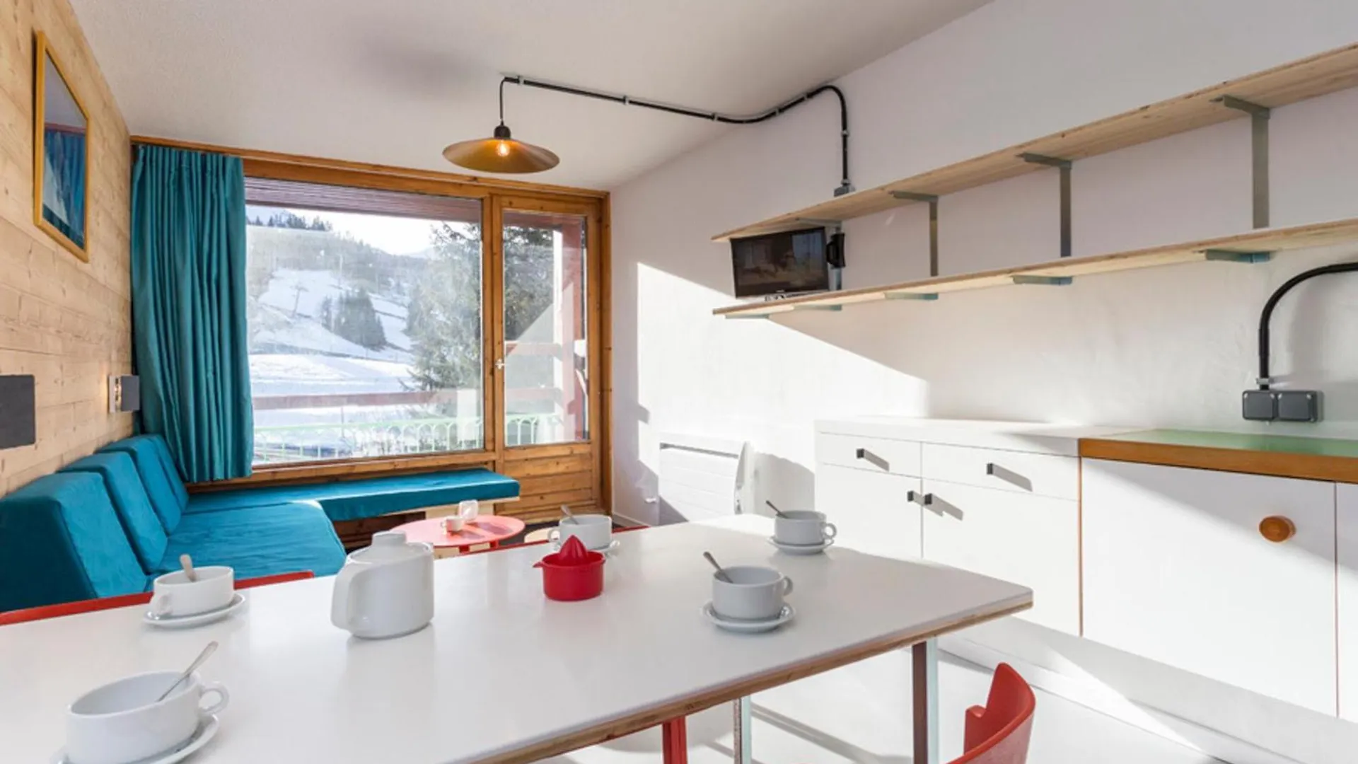 Apartment Studio Renove **Ski Aux Pieds** Avec Balcon, Au Coeur D'Arc 1800 - Fr-1-346-375 Les Arcs