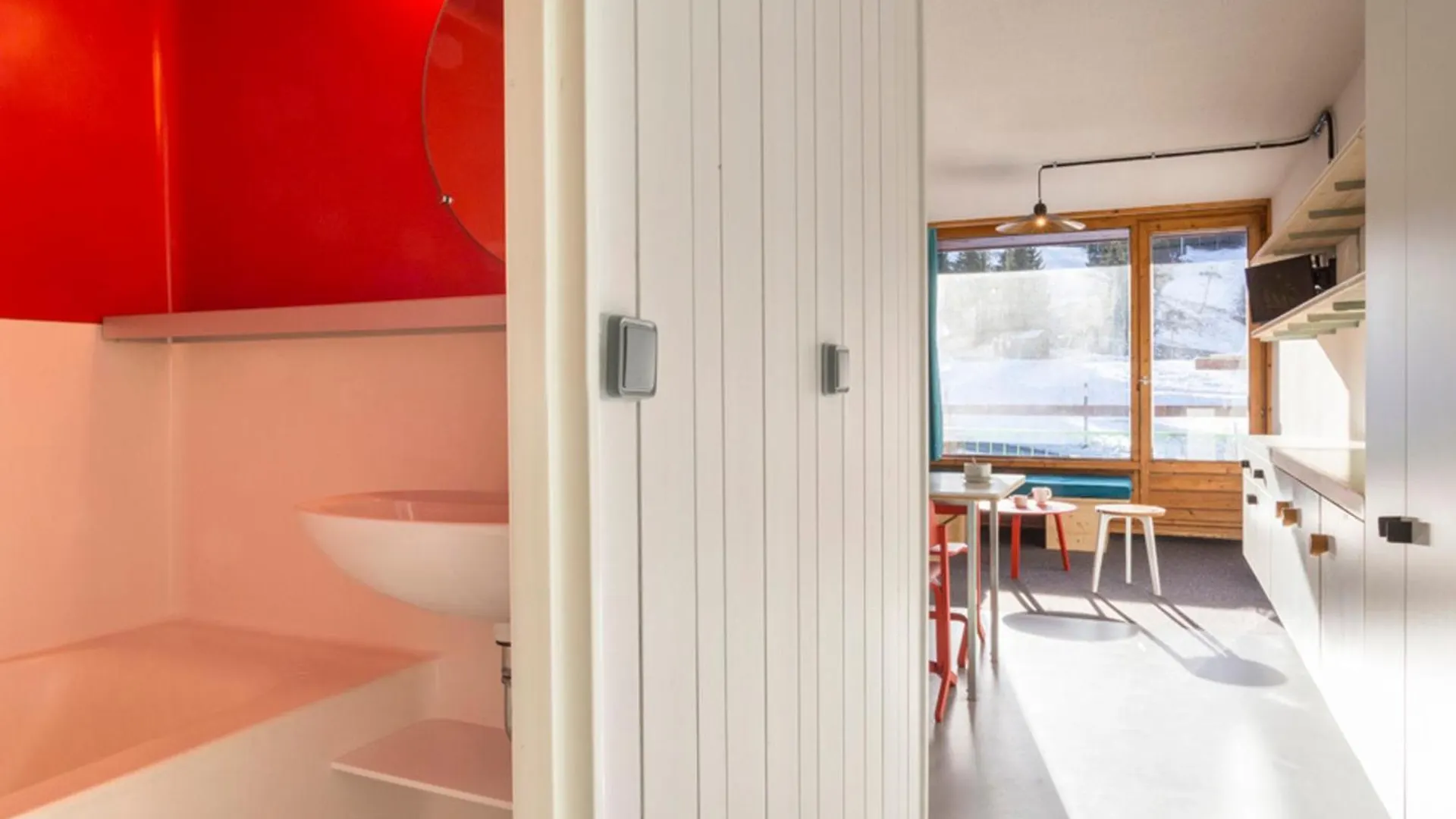 Studio Renove **Ski Aux Pieds** Avec Balcon, Au Coeur D'Arc 1800 - Fr-1-346-375 Les Arcs  Apartment Les Arcs (Savoie)